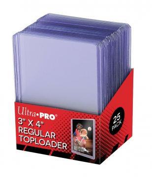 Ultra Pro - Toploader: 3in x 4in Clear Regular (25)