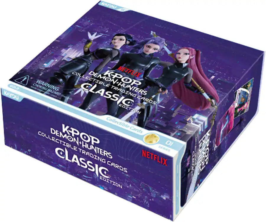 KPop Demon Hunters: Collectible Cards: Classic Edition 001 Booster Display