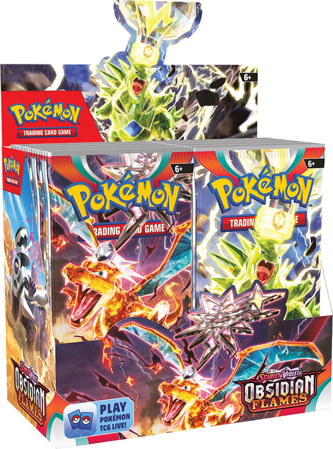 obsidian flames booster box opening Obsidian Flames Booster Box – SetzuLLC