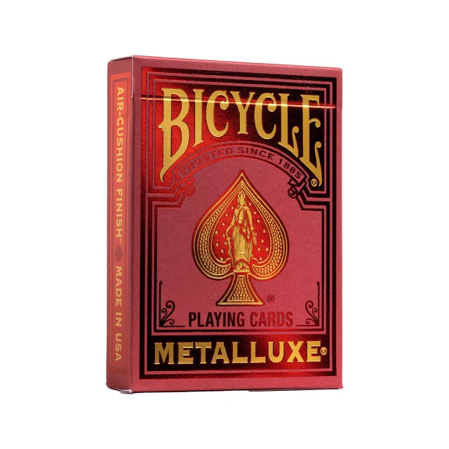 Bicycle Metalluxe Red Playing Cards