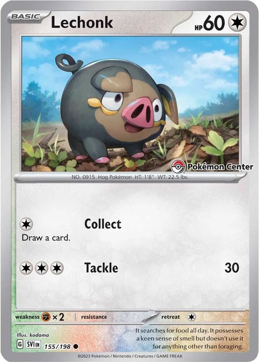 Lechonk Promo - Pokemon Center Exclusive