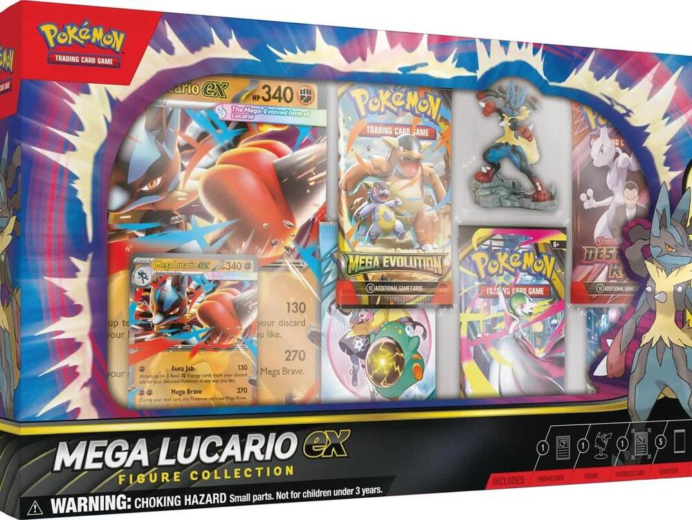 Mega Lucario ex Premium Figure Collection – SetzuLLC