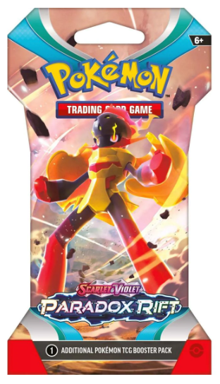 1x Pokemon TCG: Scarlet & Violet - Paradox Rift Sleeved