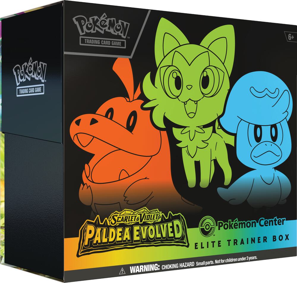 Paldea Evolved Pokemon Center Elite Trainer Box