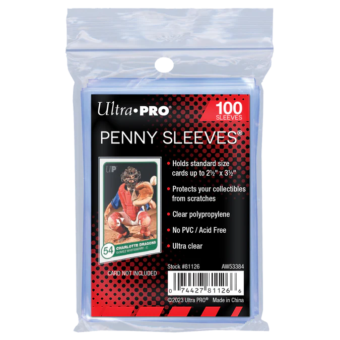 Ultra Pro - Penny Sleeves 2-1/2" X 3-1/2" (100)