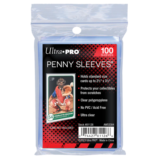 Ultra Pro - Penny Sleeves 2-1/2" X 3-1/2" (100)