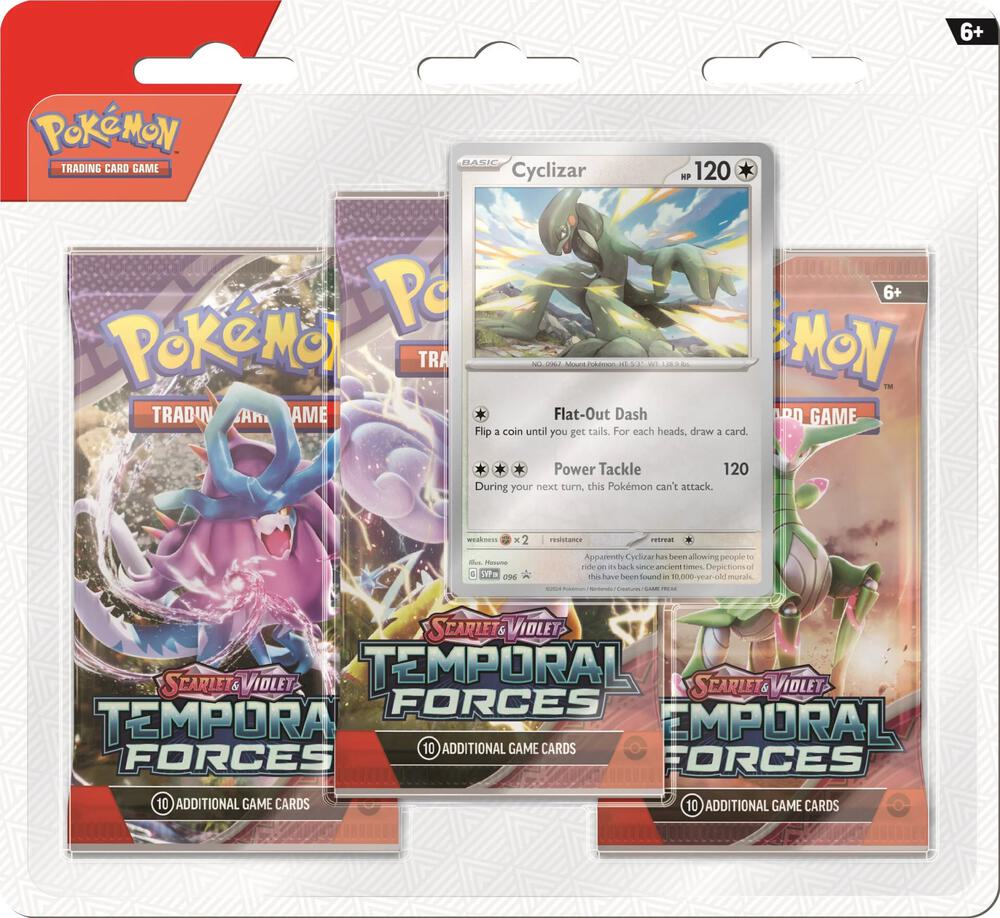 Temporal Forces 3 Pack Blister